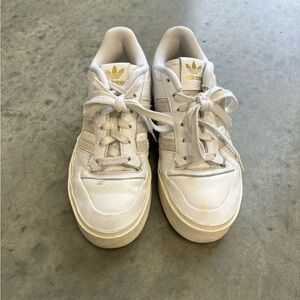 Adidas Platform White Sneakers